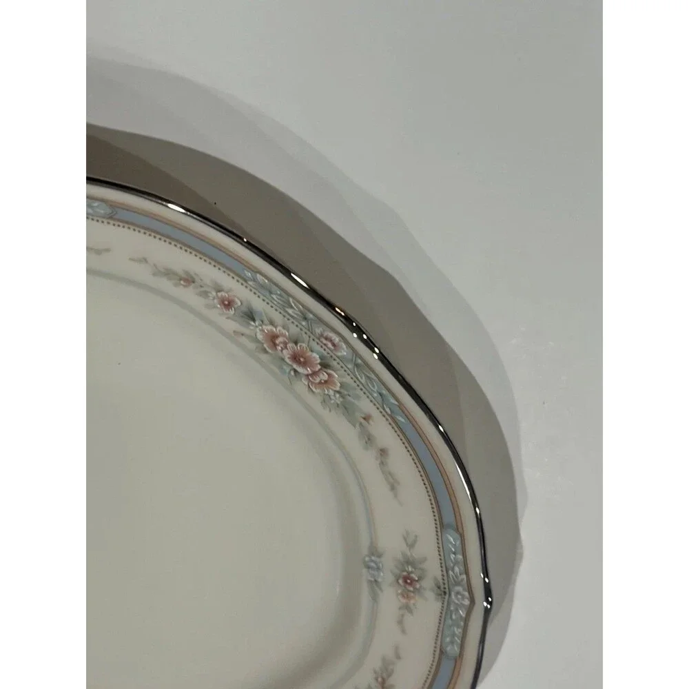 Noritake Rothschild 7293 Bread Plate 6 3/8” Ivory China Japan Floral